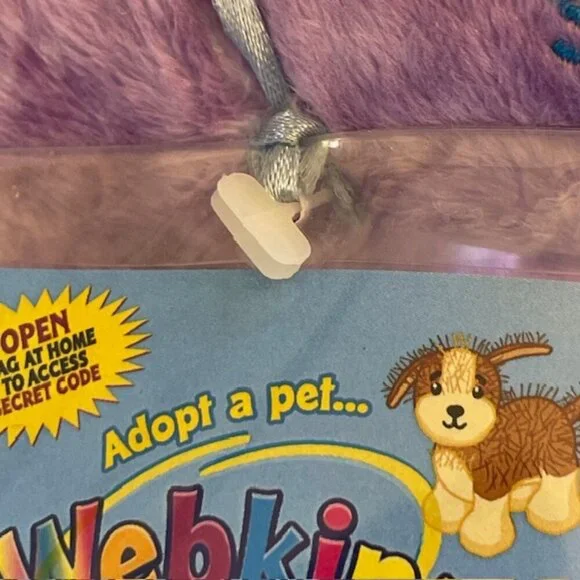 Webkinz Hippie Hippo HM617 Interactive Plush Retired NEW NWT - Picture 6 of 8